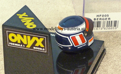 Helm Bieffe Gerhard BERGER Ferrari 1:12