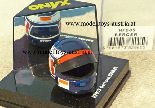 Helm Bieffe Gerhard BERGER Ferrari 1:12