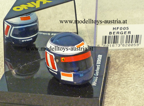Helm Bieffe Gerhard BERGER Ferrari 1:12