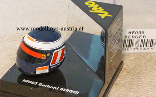 Helm Bieffe Gerhard BERGER Ferrari 1:12