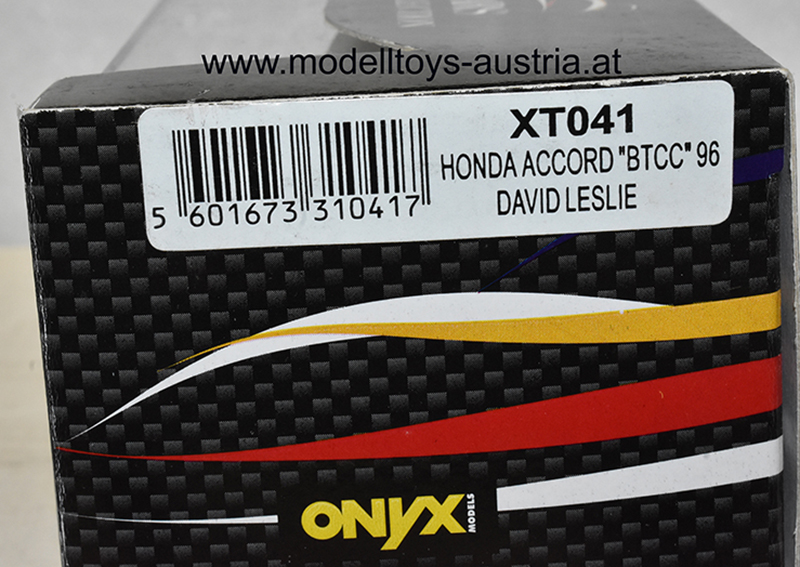 Honda Accord 1996 BTCC David LESLIE 1:43