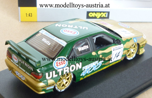 Peugeot 406 1997 BTCC Patrick WATTS 1:43