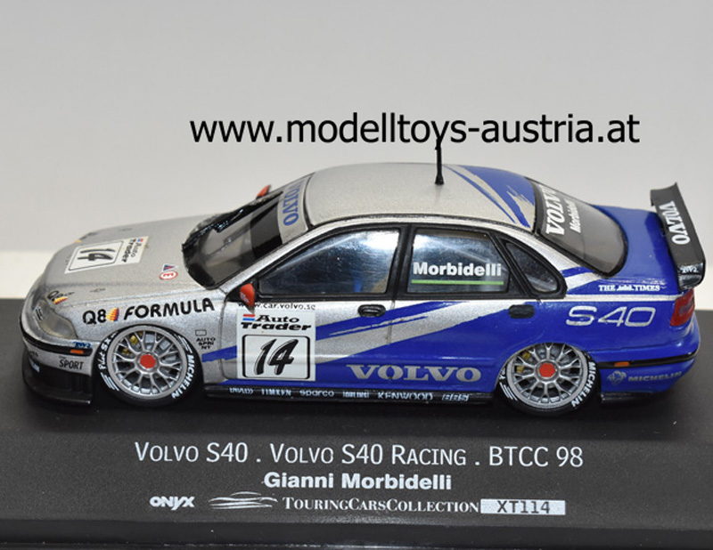 Volvo S40 1998 BTCC Gianni MORBIDELLI 1:43
