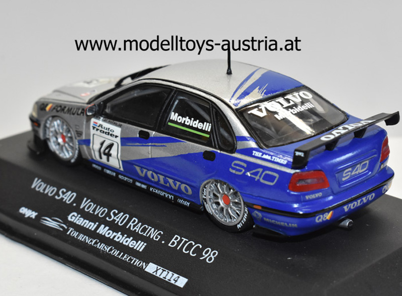 Volvo S40 1998 BTCC Gianni MORBIDELLI 1:43
