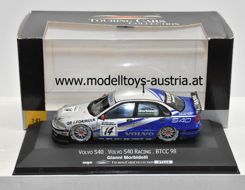 Volvo S40 1998 BTCC Gianni MORBIDELLI 1:43