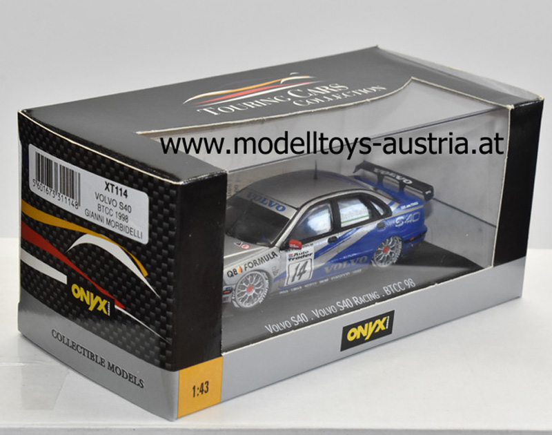 Volvo S40 1998 BTCC Gianni MORBIDELLI 1:43