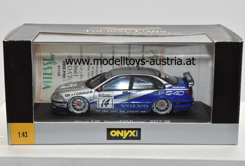 Volvo S40 1998 BTCC Gianni MORBIDELLI 1:43