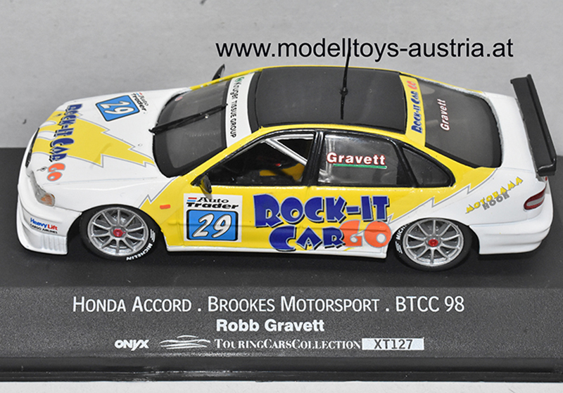 Honda Accord 1998 BTCC Robb GRAVETT 1:43
