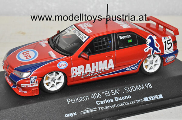 Peugeot 406 1998 EFSA SUDAM Carlos BUENO 1:43