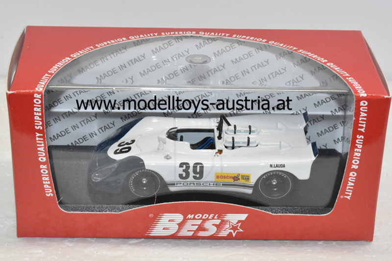 Porsche 908/2 Flunder 1970 Niki LAUDA Norisring Interserie 1:43
