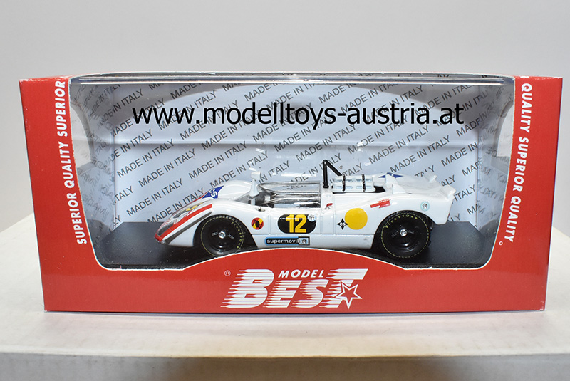 Porsche 908/02 1970 1000 km Rennen Buenos Aires Jochen RINDT / Alex SOLER-ROIG 1:43