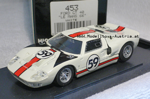 Ford GT40 1966 Le Mans Peter REVSON / Skip SCOTT 1:43 Bang