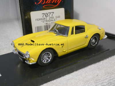 Ferrari 250 GT SWB 1961 gelb 1:43