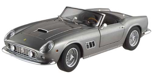 Ferrari 250 GT California SWB Spider Cabrio 1960 silber 1:18