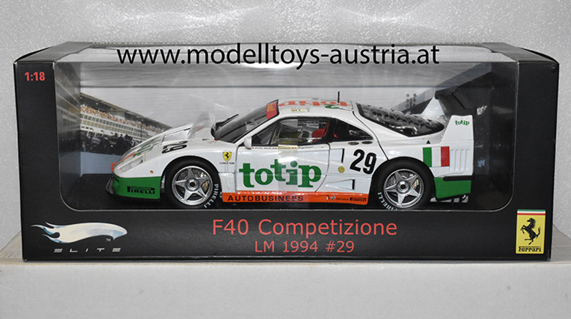 Ferrari F40 Turbo 1994 Le Mans OLOFSSON / ANGELASTRI / NOCE 1:18
