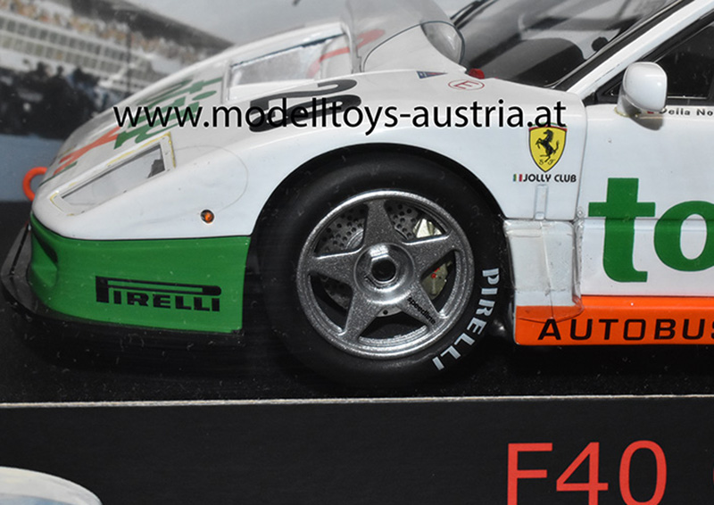 Ferrari F40 Turbo 1994 Le Mans OLOFSSON / ANGELASTRI / NOCE 1:18