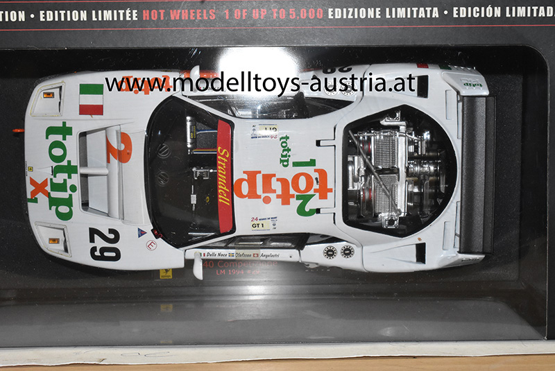Ferrari F40 Turbo 1994 Le Mans OLOFSSON / ANGELASTRI / NOCE 1:18