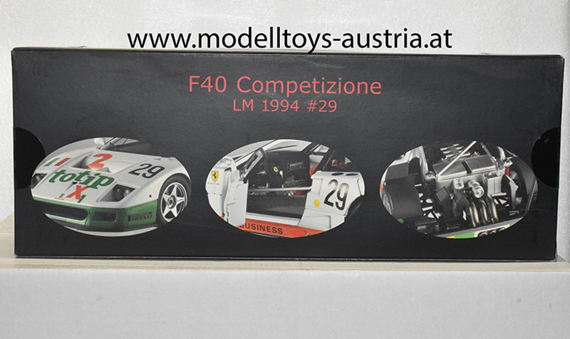 Ferrari F40 Turbo 1994 Le Mans OLOFSSON / ANGELASTRI / NOCE 1:18