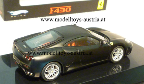 Ferrari F430 Coupe 2004 - 2009 matt schwarz 1:43