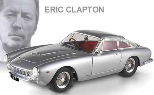 Ferrari 250 GT Lusso Berlinetta 1962 Eric CLAPTON silber 1:18