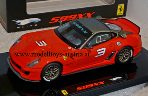Ferrari 599XX 599 XX Racing rot 1:43