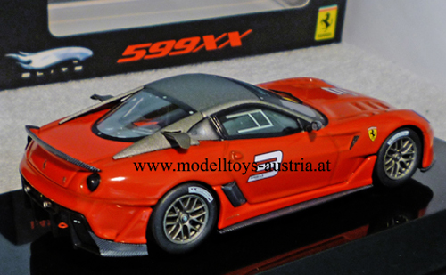 Ferrari 599XX 599 XX Racing rot 1:43