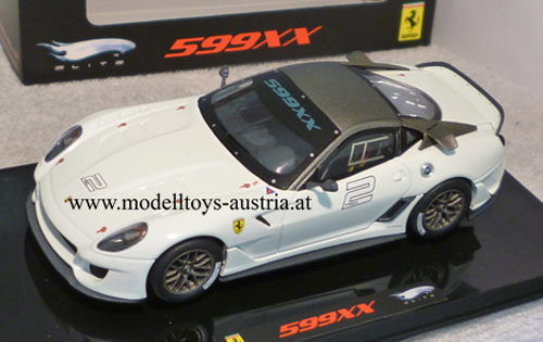 Ferrari 599XX 599 XX Racing weiss 1:43