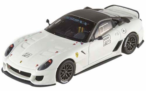 Ferrari 599XX 599 XX Racing weiss 1:43