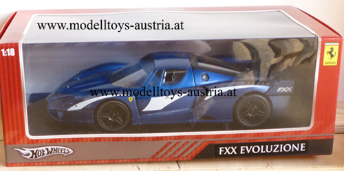 Ferrari FXX EVO Evoluzione blau metallik 1:18
