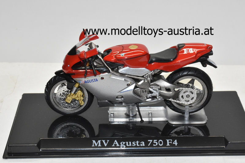 MV Agusta 750 F4 rot / silber 1:24