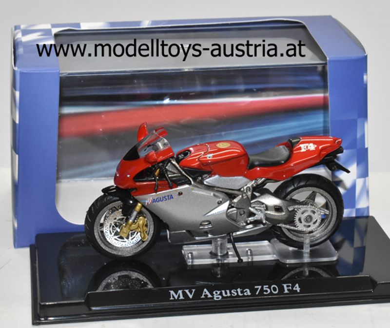 MV Agusta 750 F4 rot / silber 1:24