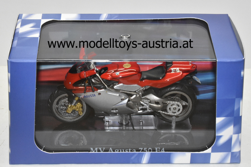 MV Agusta 750 F4 rot / silber 1:24