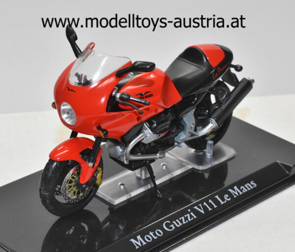 Moto Guzzi V11 Le Mans 2002 rot 1:24