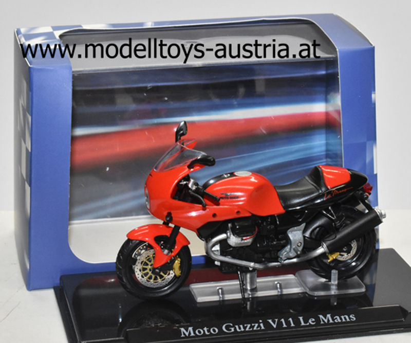 Moto Guzzi V11 Le Mans 2002 rot 1:24