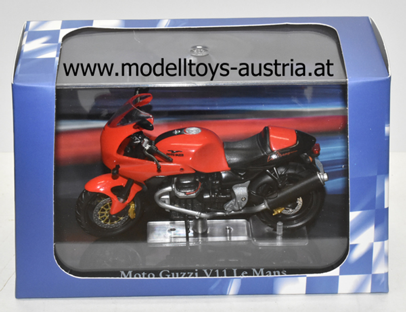 Moto Guzzi V11 Le Mans 2002 rot 1:24