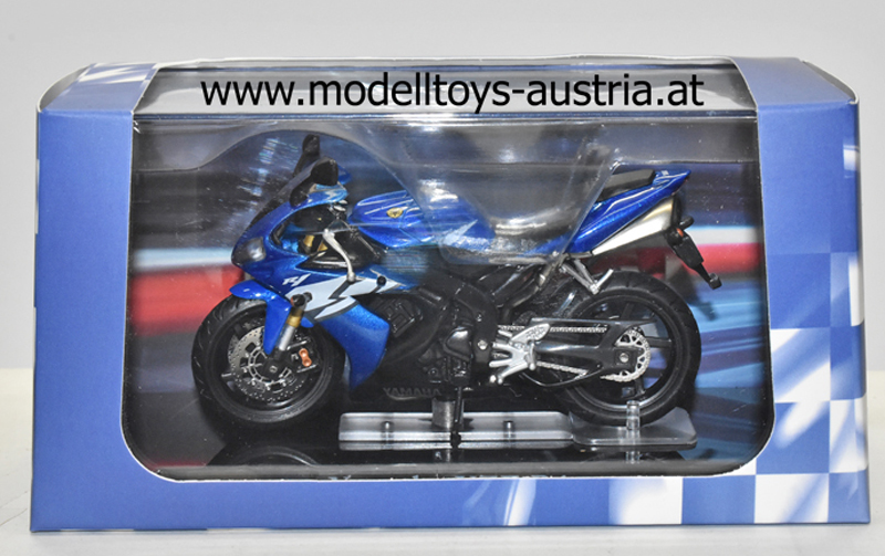 Yamaha YZF-R1 2004 blau / silber 1:24