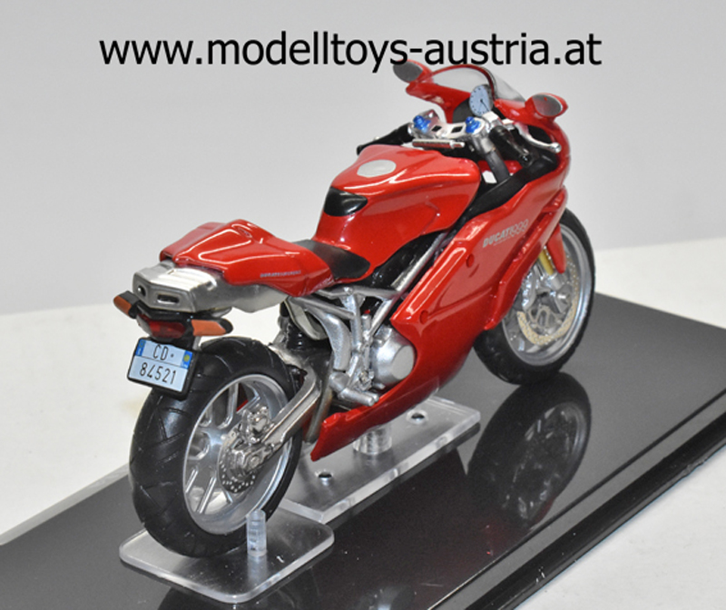Ducati 999 Testastretta 2003 rot 1:24