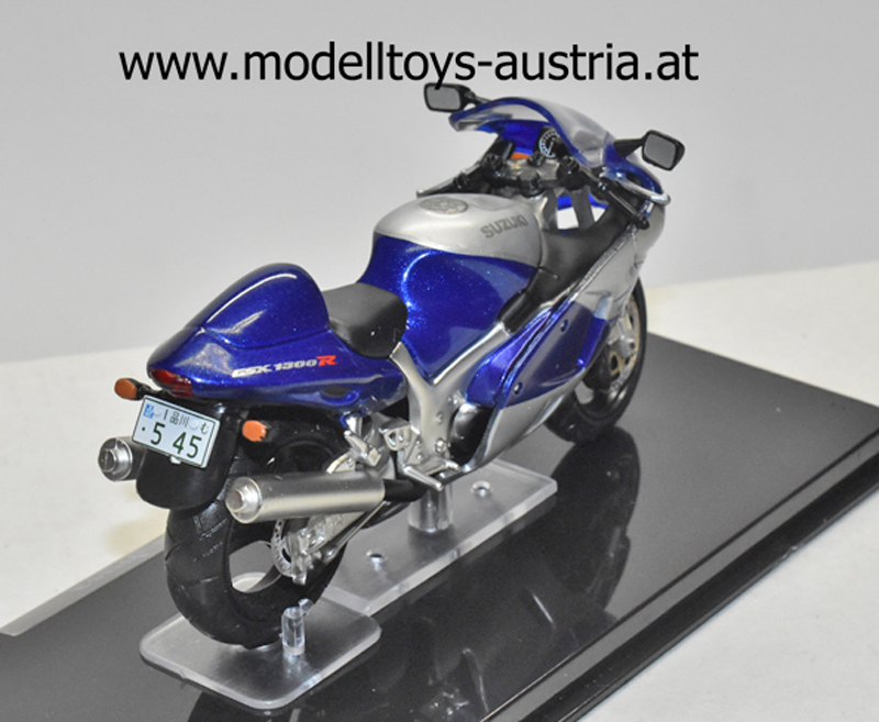 Suzuki GSX 1300 R Hayabusa blau / silber 1:24