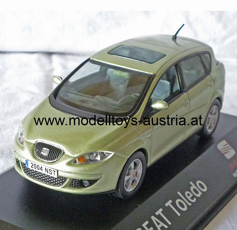 Seat Toledo 3 Typ 5P Limousine 2004 - 2009 grün metallik 1:43