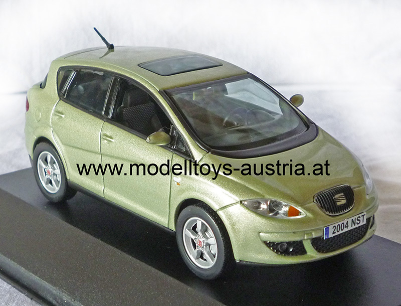 Seat Toledo 3 Typ 5P Limousine 2004 - 2009 grün metallik 1:43