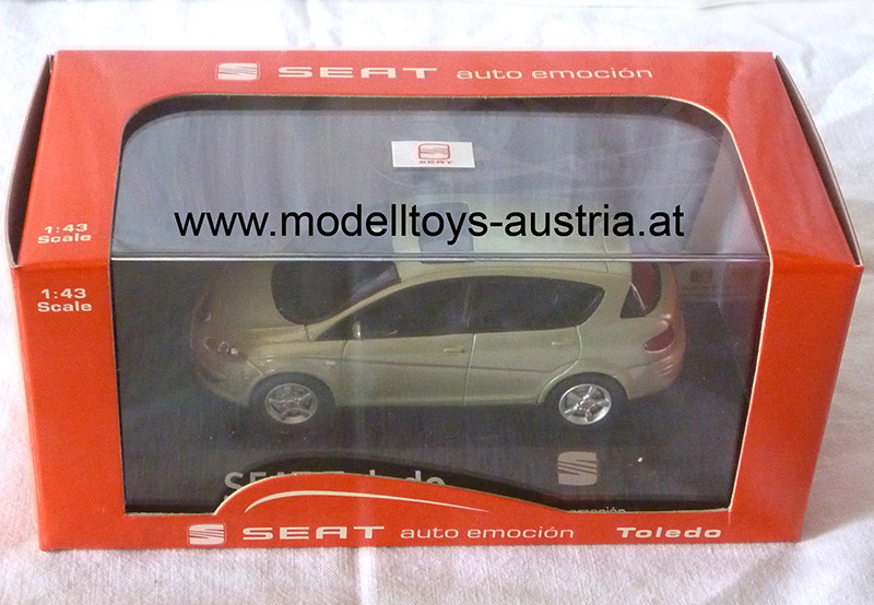 Seat Toledo 3 Typ 5P Limousine 2004 - 2009 grün metallik 1:43