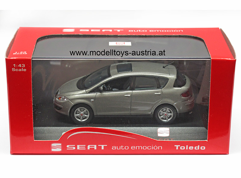 Seat Toledo 3 Typ 5P Limousine 2004 - 2009 grau metallic 1:43