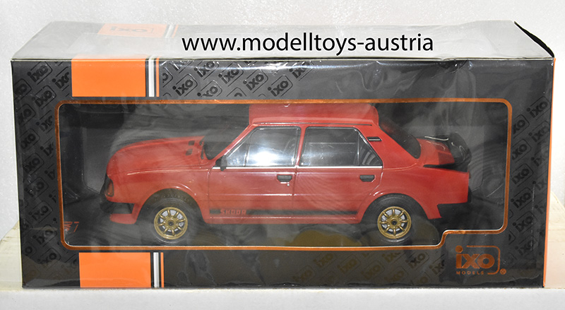 Skoda 130 LR Limousine 1988 rot 1:18