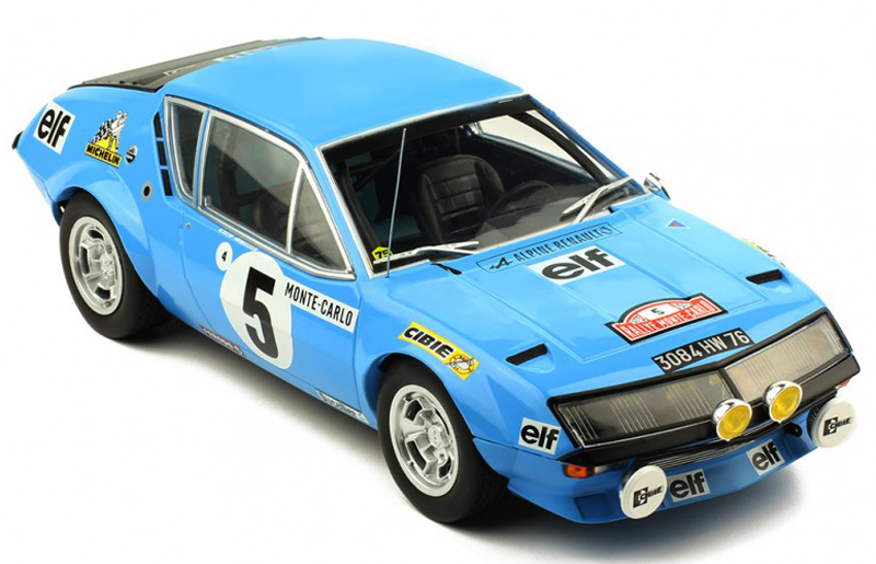 Renault Alpine A310 1975 Rally Monta Carlo J.A-L. Therier / M. Vial 1:18