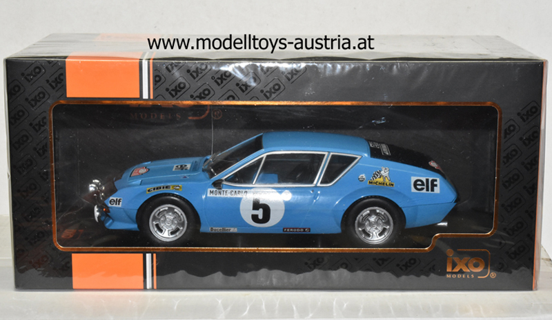 Renault Alpine A310 1975 Rally Monta Carlo J.A-L. Therier / M. Vial 1:18