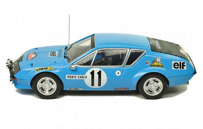 Renault Alpine A310 1975 Rally Monta Carlo A. Warmbold / J. Davenport 1:18