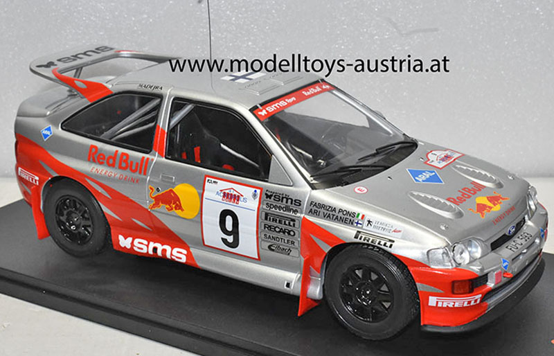 Ford Escort RS Cosworth 1994 Rally Acropolis Ari VATANEN / Fabrizia PONS Red Bull 1:18