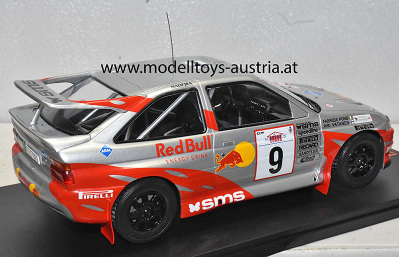 Ford Escort RS Cosworth 1994 Rally Acropolis Ari VATANEN / Fabrizia PONS Red Bull 1:18
