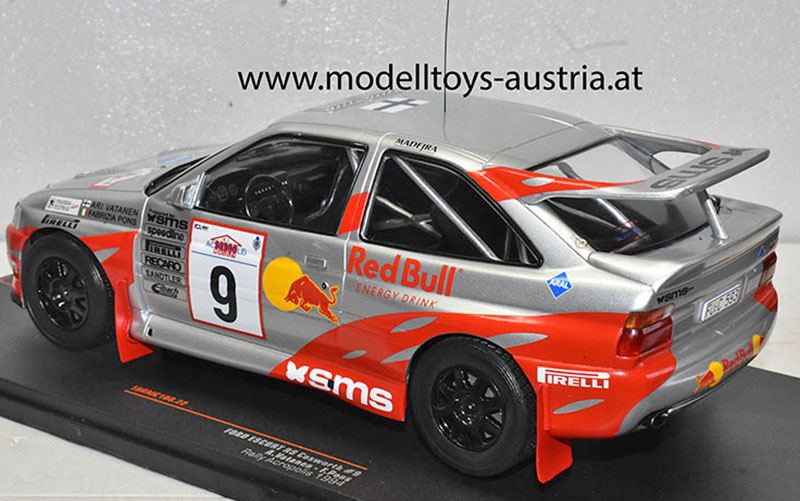 Ford Escort RS Cosworth 1994 Rally Acropolis Ari VATANEN / Fabrizia PONS Red Bull 1:18