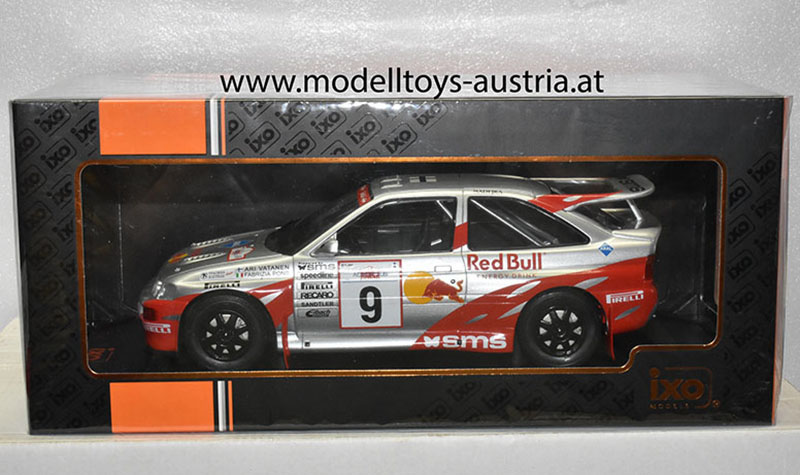 Ford Escort RS Cosworth 1994 Rally Acropolis Ari VATANEN / Fabrizia PONS Red Bull 1:18